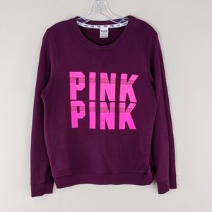 PINK Victoria's Secret | Maroon Pink Pullover-E88P